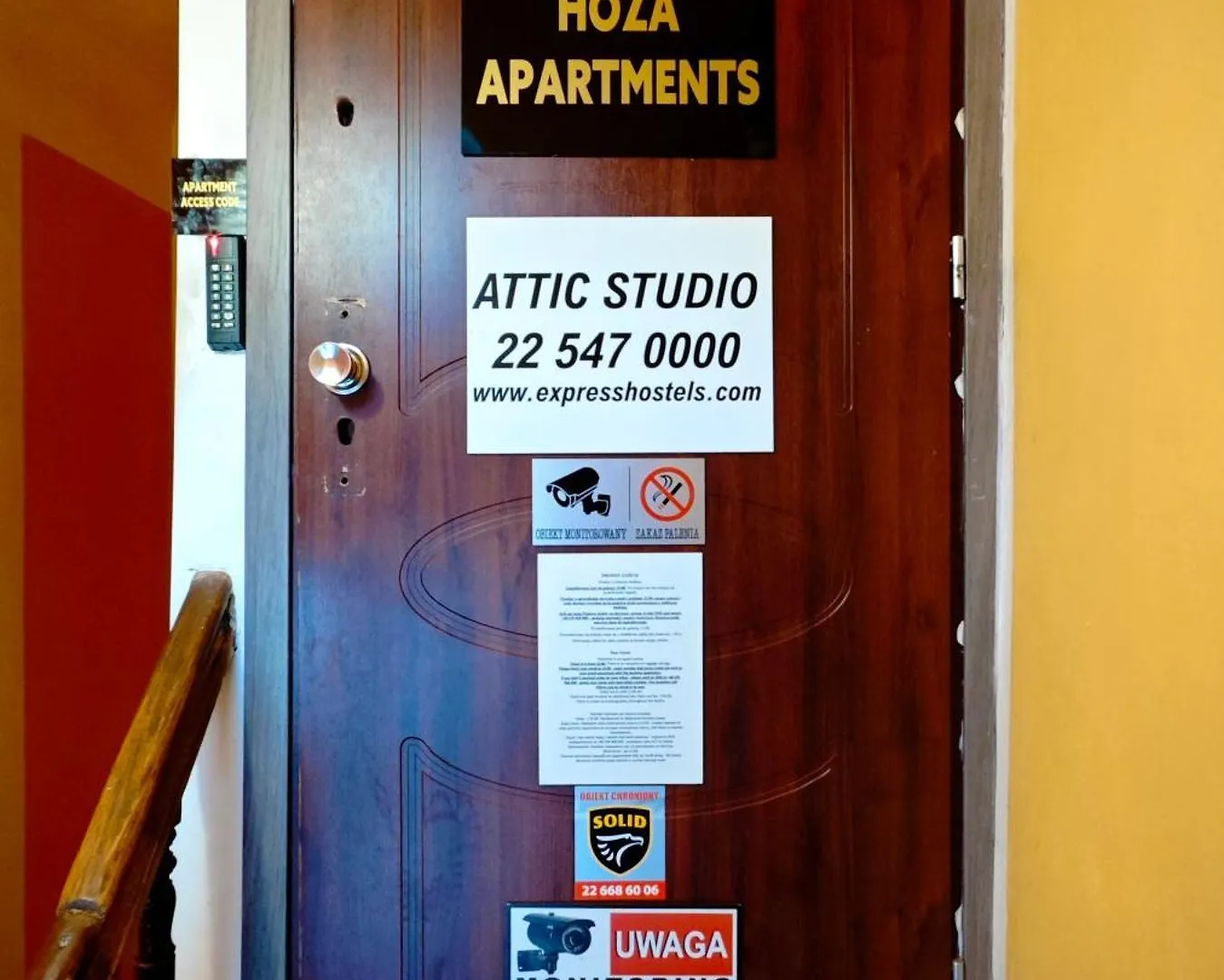 Apartamenty Hoza Attic Studio Polen